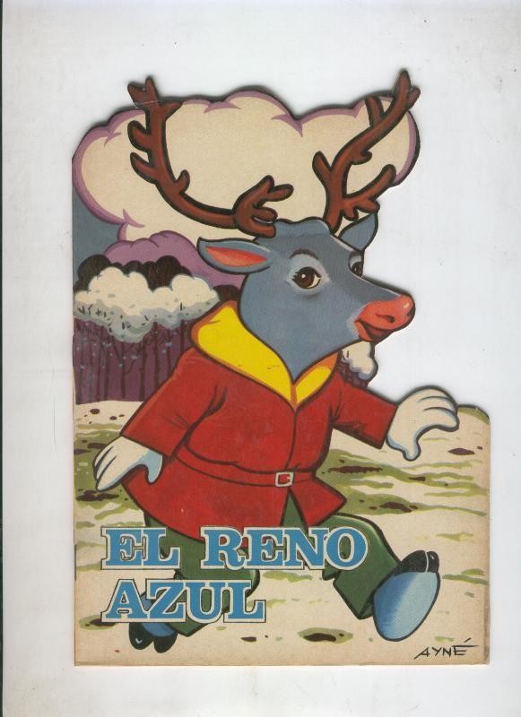 Cuentos troquelados Toray serie ZOO: El reno azul