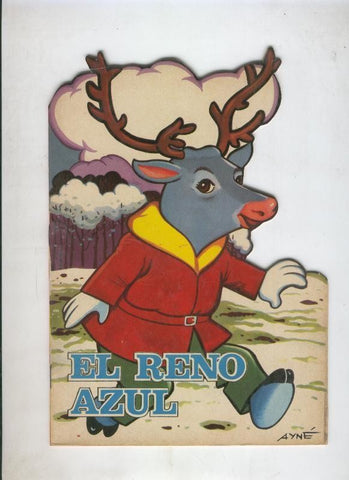 Cuentos troquelados Toray serie ZOO: El reno azul