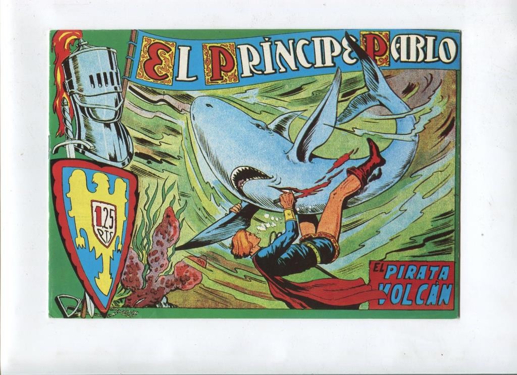 El Principe Pablo facsimil numero 21: El pirata Volcan