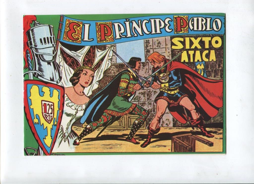 El Principe Pablo facsimil numero 19: Sixto ataca