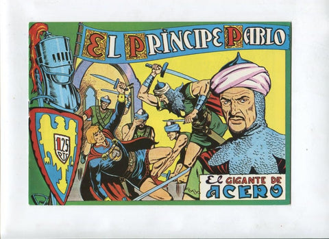 El Principe Pablo facsimil numero 07: El gigante de acero