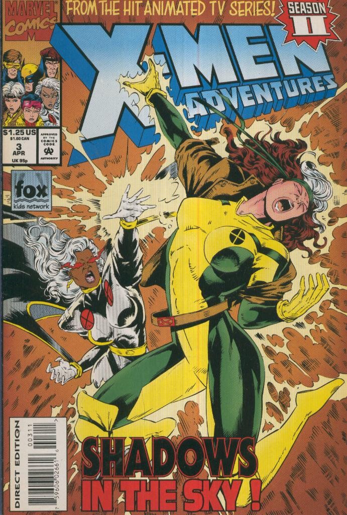 X-MEN ADVENTURES, Vol.2, No.3: Cast a giant Shadow