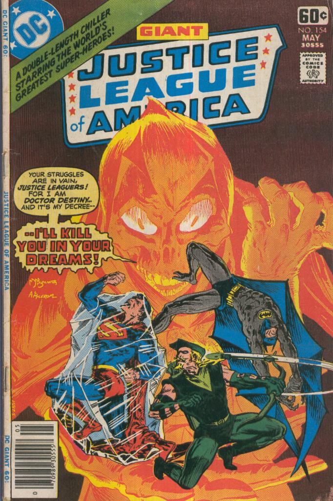 JUSTICE LEAGUE OF AMERICA,  Vol.1 No.154: Ill Kill you in your Dreams