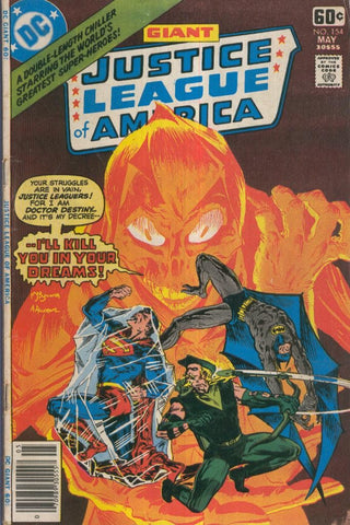 JUSTICE LEAGUE OF AMERICA,  Vol.1 No.154: Ill Kill you in your Dreams