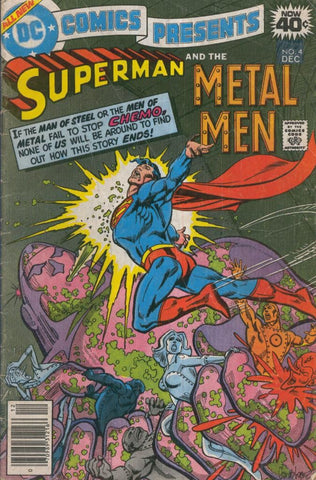 DC COMICS PRESENTS: Superman and Metal Men Vol.1: No.04