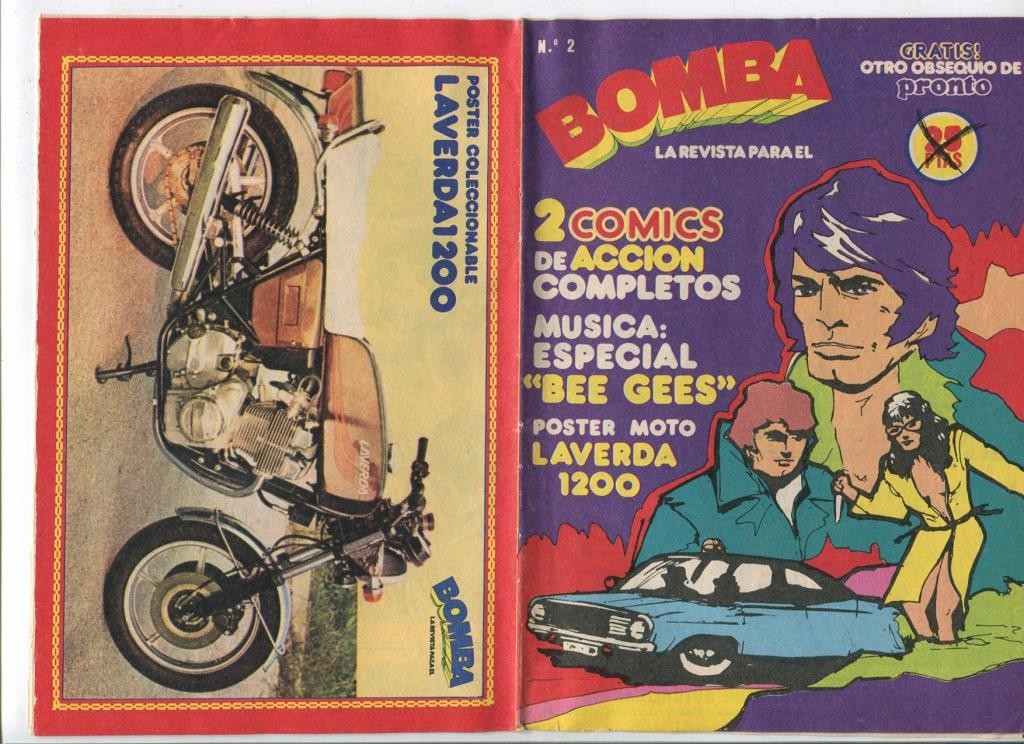 Bomba revista de comic + TV + articulos del corazon numero 02
