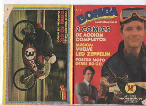 Bomba revista de comic + TV + articulos del corazon numero 04