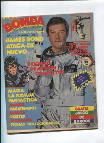 Bomba revista de comic + TV + articulos del corazon numero 06