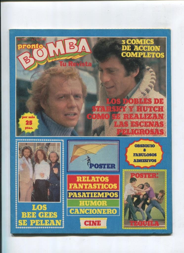Bomba revista de comic + TV + articulos del corazon numero 11