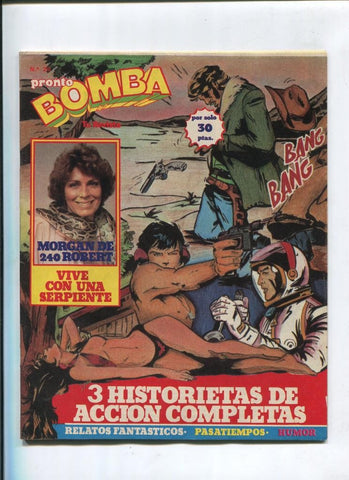 Bomba revista de comic + TV + articulos del corazon numero 28