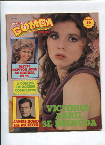 Bomba revista de comic + TV + articulos del corazon numero 32