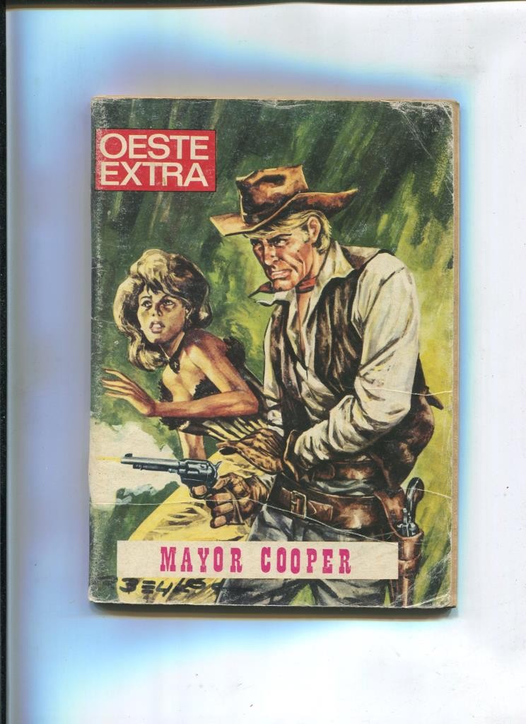 Oeste extra formato grapa numero 04: Mayor Cooper (dibujo de ?)