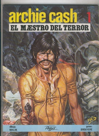 Archie Cash numero 1: El maestro del terror (numerado 1 interior cubierta)
