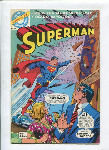 Comics Bruguera Superman numero 06 (numerado 1 en trasera)