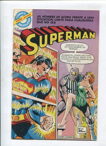 Comics Bruguera Superman numero 13: Prision a 20.000 pies
