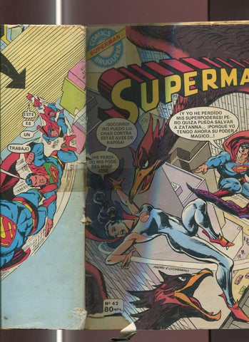 Comics Bruguera Superman numero 42: mal estado, cello lomo