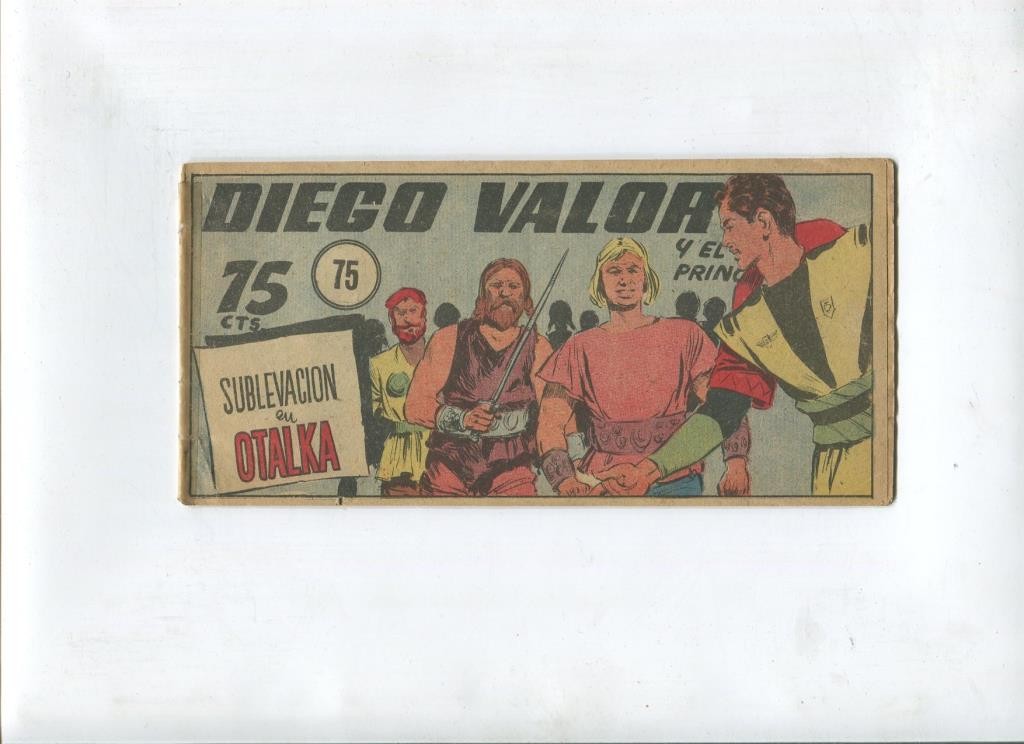 Diego Valor primera serie numero 075 (numerado 1 en trasera)