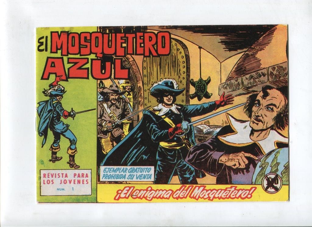 Facsimil: El Mosquetero Azul numero 01: El enigma del Mosquetero