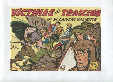 Facsimil: El Capitan Valiente numero 07: Victimas de traicion