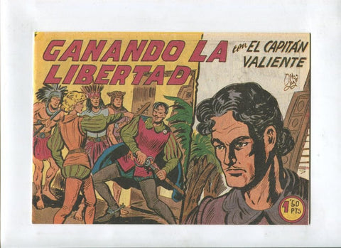 Facsimil: El Capitan Valiente numero 09: Ganando la libertad