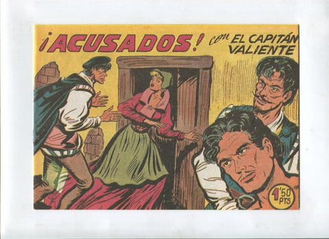 Facsimil: El Capitan Valiente numero 18: Acusados