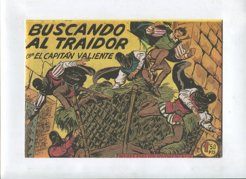 Facsimil: El Capitan Valiente numero 21: Buscando al traidor