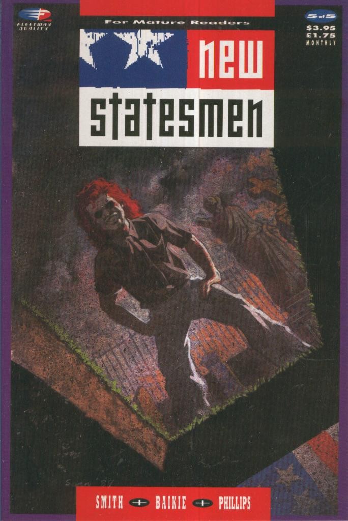 NEW STATESMEN, Book 05 of 05 (Fleetway 1989)