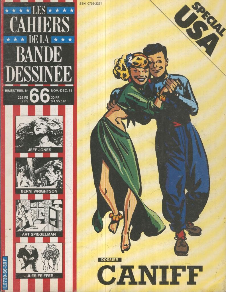 LES CAHIERS DE LA BANDE DESSINEE (Magazine) No.66
