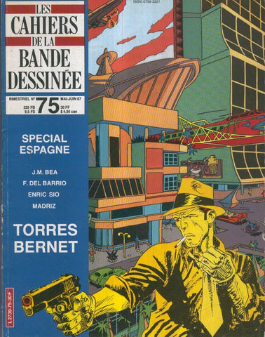 LES CAHIERS DE LA BANDE DESSINEE (Magazine) No.75