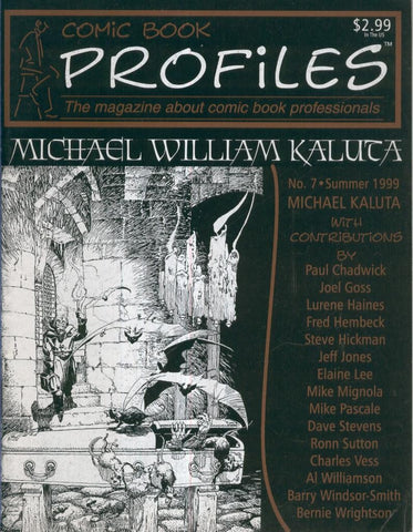 COMIC BOOK PROFILES,  SUMMER No.07: The magazine about comic book Professionals.