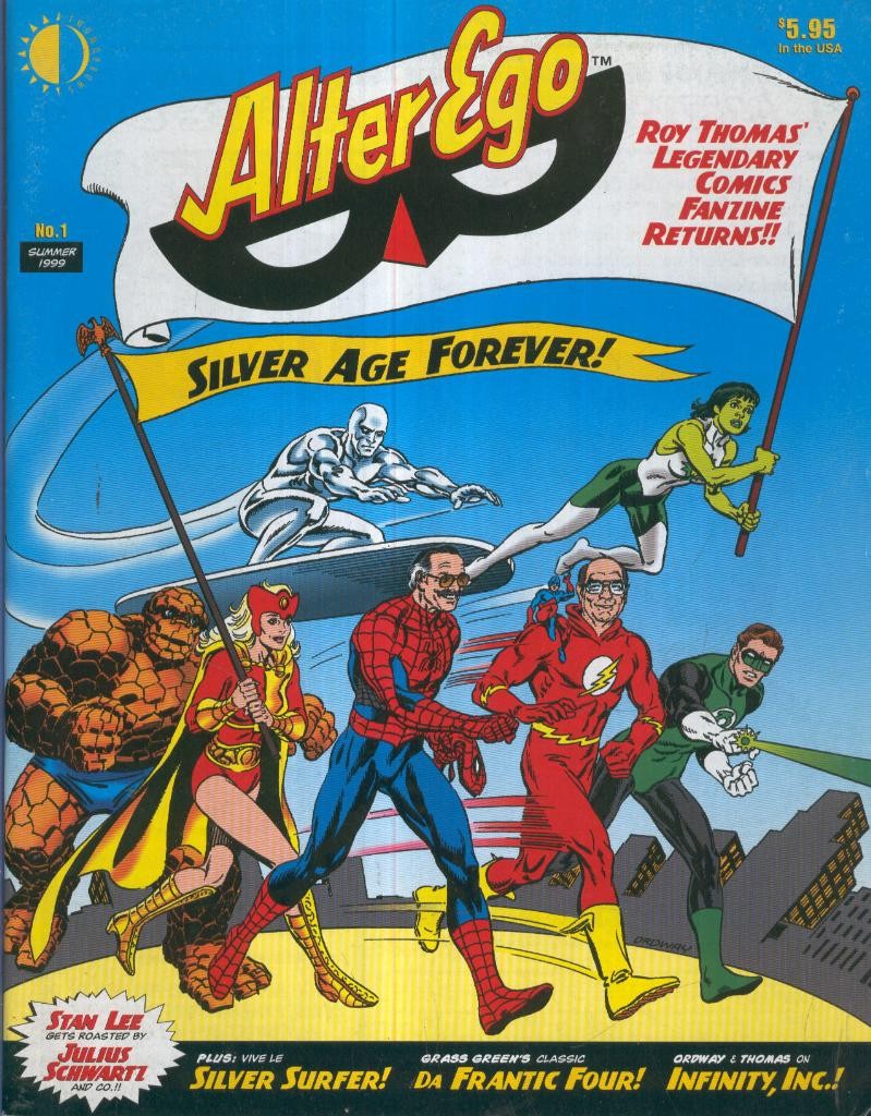 ALTER EGO MAGAZINE, Vol.3 No.01: Golden Age and Silver Age Forever