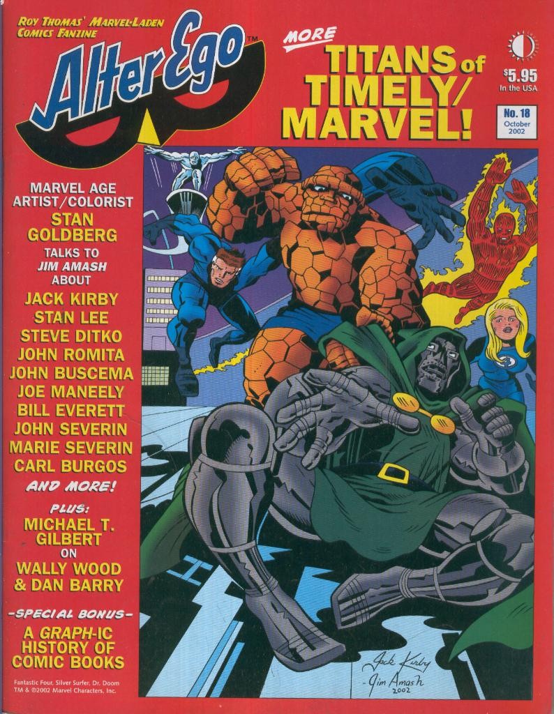 ALTER EGO MAGAZINE, Vol.3 No.18: October 2002