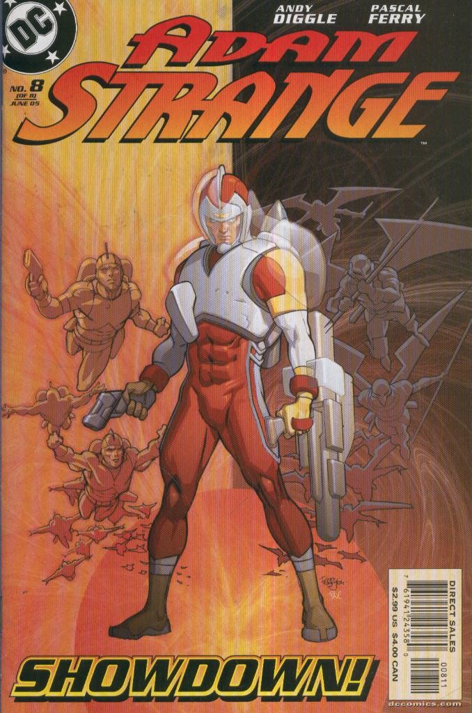ADAM STRANGE. 2005 No.08: Planet Heist, FINAL ISSUE