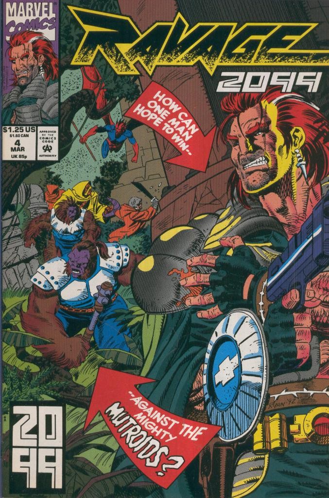 RAVAGE 2099, Vol.1 No.04: The Mark of the Mutroid