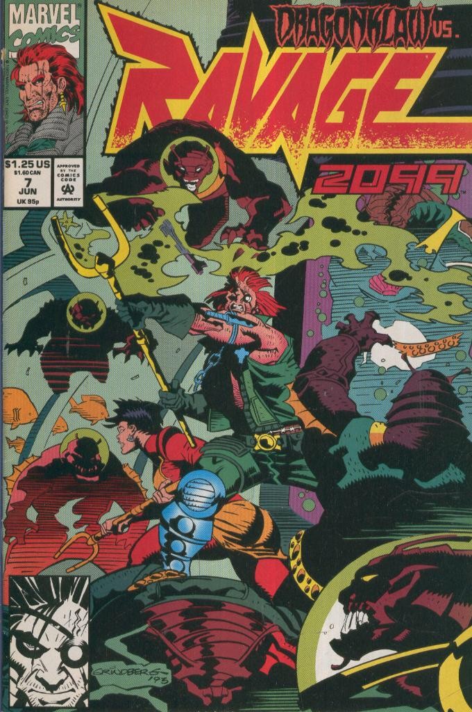 RAVAGE 2099, Vol.1 No.07: The Vengeance of Dragonklaw