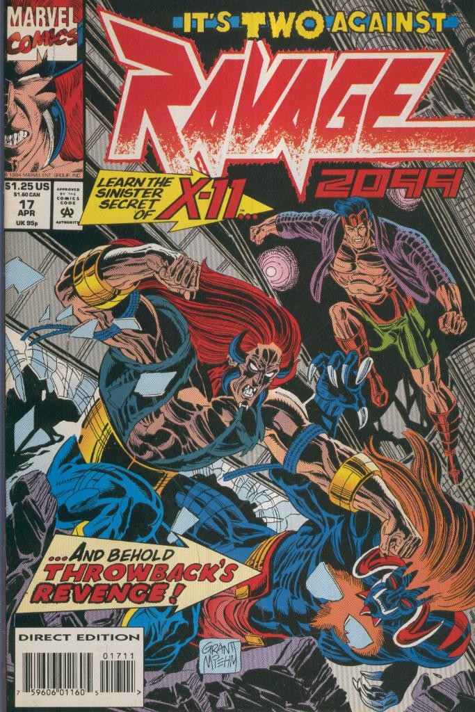 RAVAGE 2099, Vol.1 No.17: Throwback