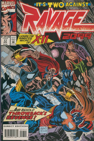 RAVAGE 2099, Vol.1 No.17: Throwback