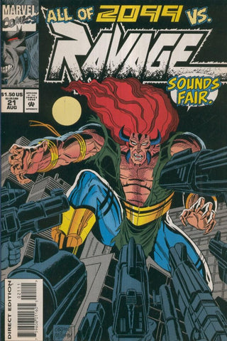 RAVAGE 2099, Vol.1 No.21: The Savage is Loose
