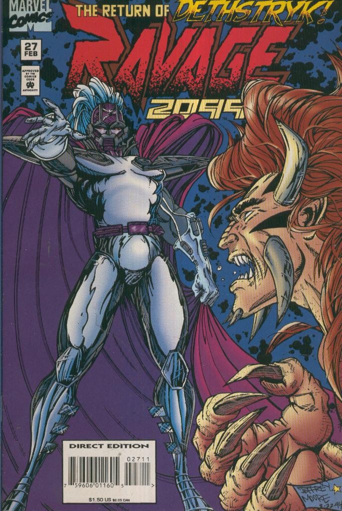 RAVAGE 2099, Vol.1 No.27: HellRock and a Hard Place