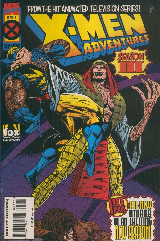 X-MEN ADVENTURES, SEASON III, Vol.3 No.01: The Lady takes change