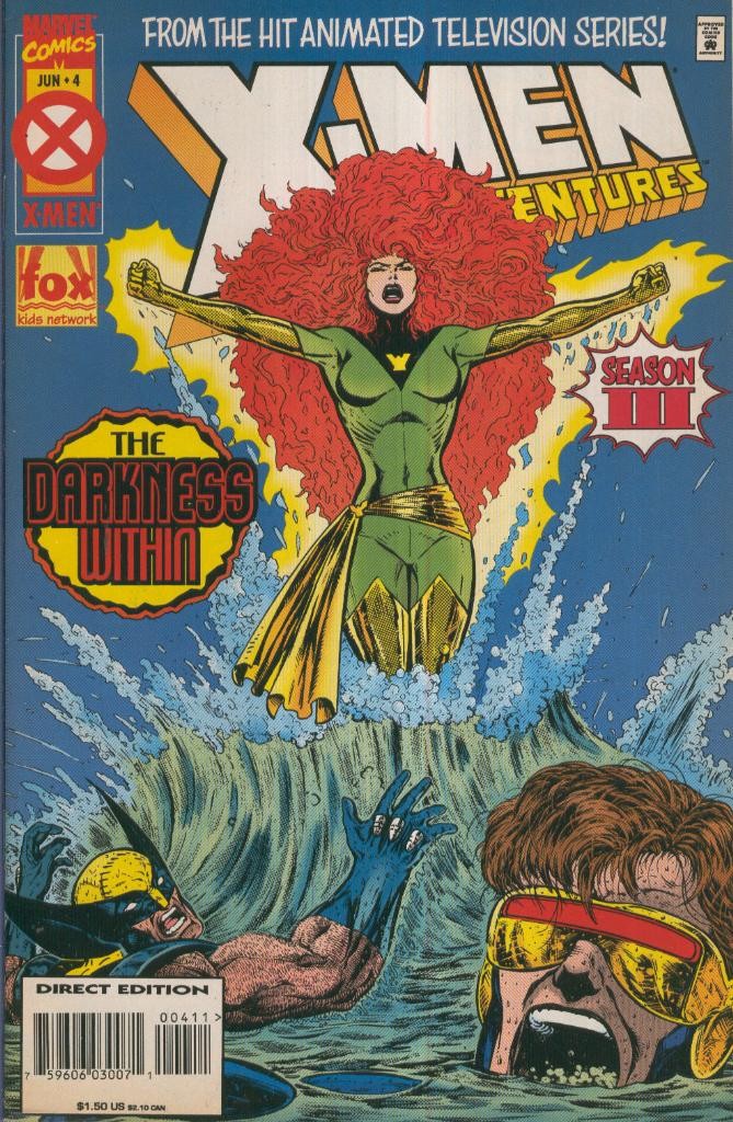 X-MEN ADVENTURES, SEASON III, Vol.3 No.04: The Darkness within