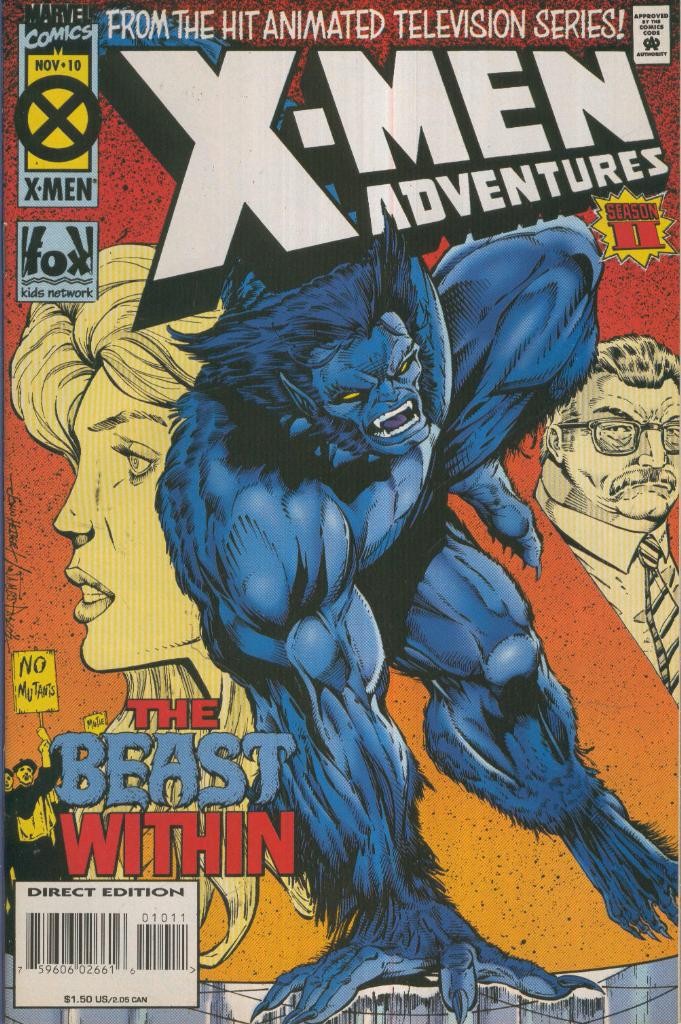 X-MEN ADVENTURES, SEASON II, Vol.2 No.10: Beauty and the Beast