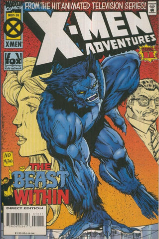 X-MEN ADVENTURES, SEASON II, Vol.2 No.10: Beauty and the Beast