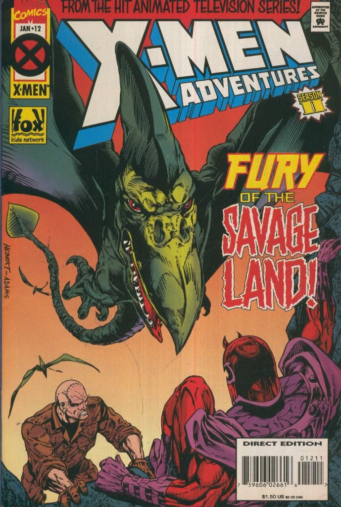 X-MEN ADVENTURES, SEASON II, Vol.2 No.12: Reunion, Part 1