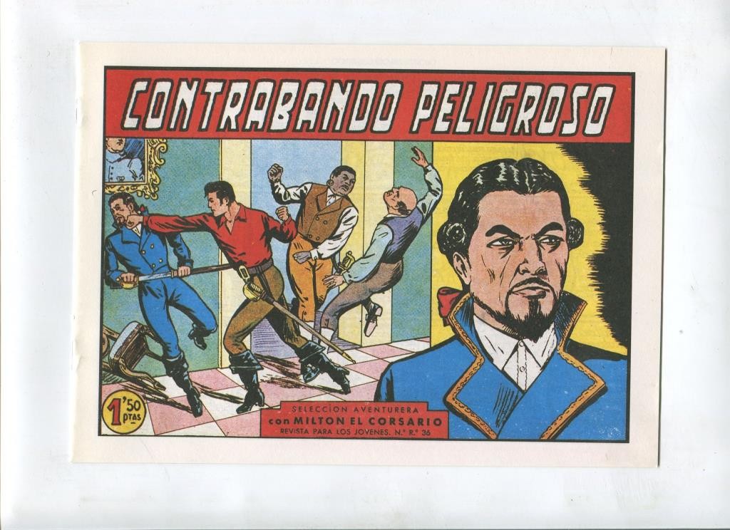 Milton el Corsario , facsimil numero 049: Contrabando peligroso
