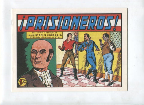 Milton el Corsario , facsimil numero 050: Prisioneros