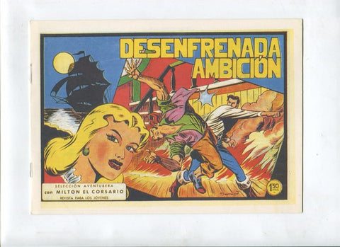 Milton el Corsario , facsimil numero 092: Desenfrenada ambicion