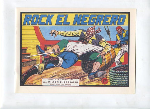 Milton el Corsario , facsimil numero 093: Rock el negrero