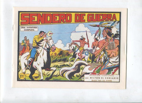 Milton el Corsario , facsimil numero 094: Sendero de guerra