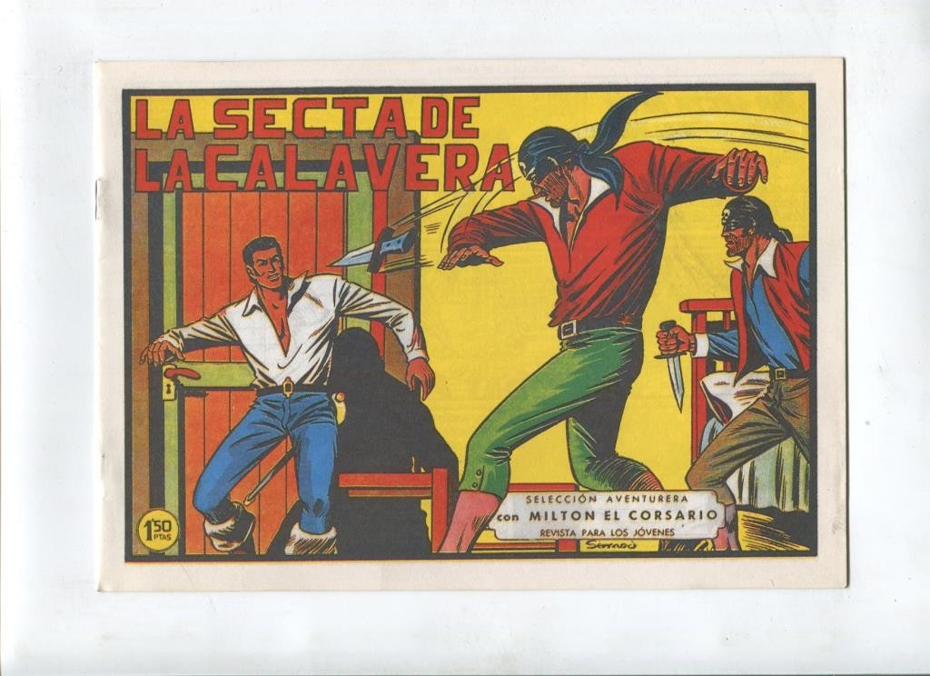 Milton el Corsario , facsimil numero 117: La secta de la calavera
